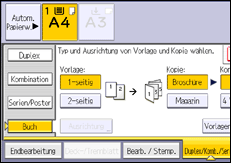Abbildung Bedienfeld-Display