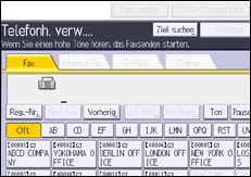 Abbildung Bedienfeld-Display
