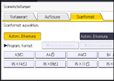 Abbildung Bedienfeld-Display