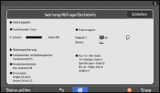 Abbildung Bedienfeld-Display