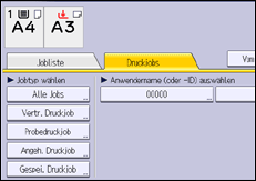 Abbildung Bedienfeld-Display