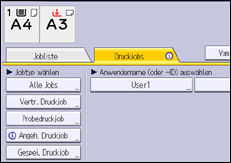 Abbildung Bedienfeld-Display