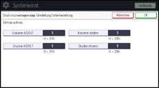 Abbildung Bedienfeld-Display
