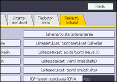 Käyttöpaneelin näyttö