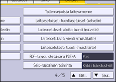 Käyttöpaneelin näyttö