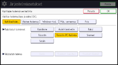 Käyttöpaneelin näyttö