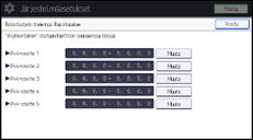 Käyttöpaneelin näyttö