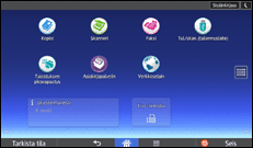 Käyttöpaneelin näyttö