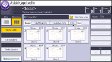 Käyttöpaneelin näyttö