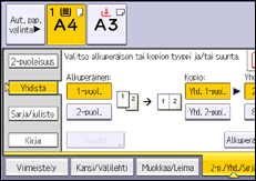 Käyttöpaneelin näyttö