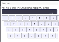 A kezelőpanel ismertetése