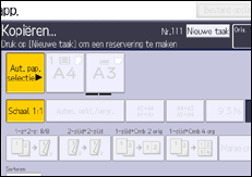 Afbeelding van bedieningspaneel