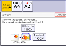 Afbeelding van bedieningspaneel
