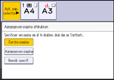 Afbeelding van bedieningspaneel