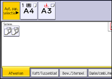 Afbeelding van bedieningspaneel