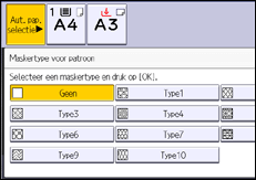 Afbeelding van bedieningspaneel