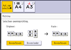 Afbeelding van bedieningspaneel