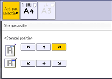 Afbeelding van bedieningspaneel