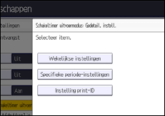 Afbeelding van bedieningspaneel