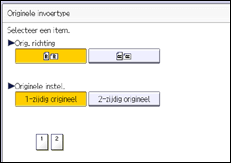 Afbeelding van bedieningspaneel
