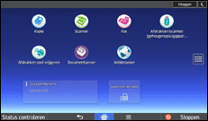 Afbeelding van bedieningspaneel