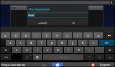 Afbeelding van bedieningspaneel