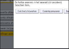 Afbeelding van bedieningspaneel