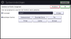 Afbeelding van bedieningspaneel
