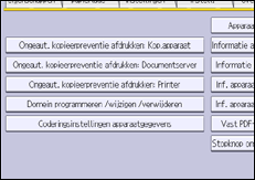 Afbeelding van bedieningspaneel