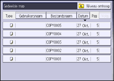 Afbeelding van bedieningspaneel