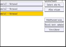 Afbeelding van bedieningspaneel