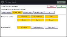 Illustrasjon av kontrollpanelet