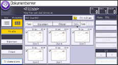 Illustrasjon av kontrollpanelet