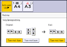 Illustrasjon av kontrollpanelet