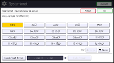 Illustrasjon av kontrollpanelet