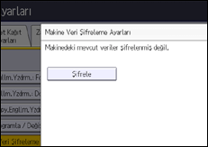 İşlem paneli ekran çizimi