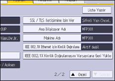 İşlem paneli ekran çizimi