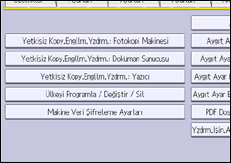İşlem paneli ekran çizimi
