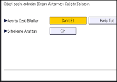 İşlem paneli ekran çizimi