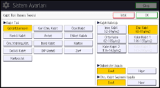 İşlem paneli ekran çizimi