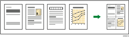 Illustration of combined copying