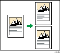 Illustratin of Adjust Print Position