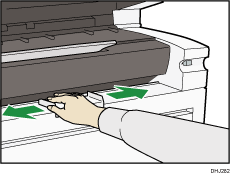 Bypass tray illustration