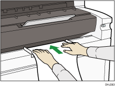 Bypass tray illustration