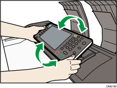 Contorl panel illustration