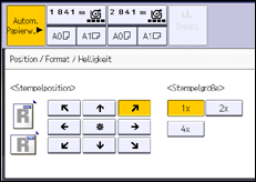 Abbildung Bedienfeld-Display