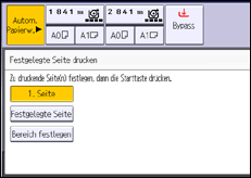 Abbildung Bedienfeld-Display