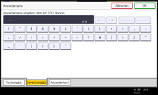 Abbildung Bedienfeld-Display