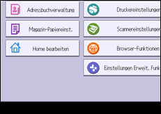Abbildung Bedienfeld-Display