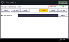 Abbildung Bedienfeld-Display